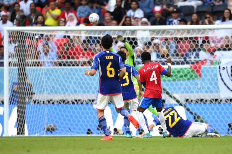 打破僵局！哥斯达黎加本届世界杯184分11秒首次射正就进球