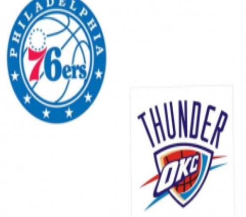 nba常规赛76人vs雷霆