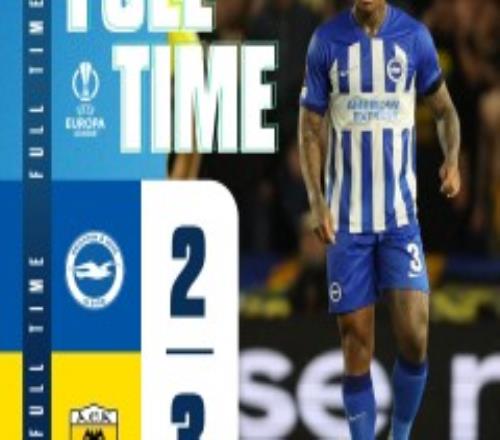 布莱顿2-3雅典AEK
