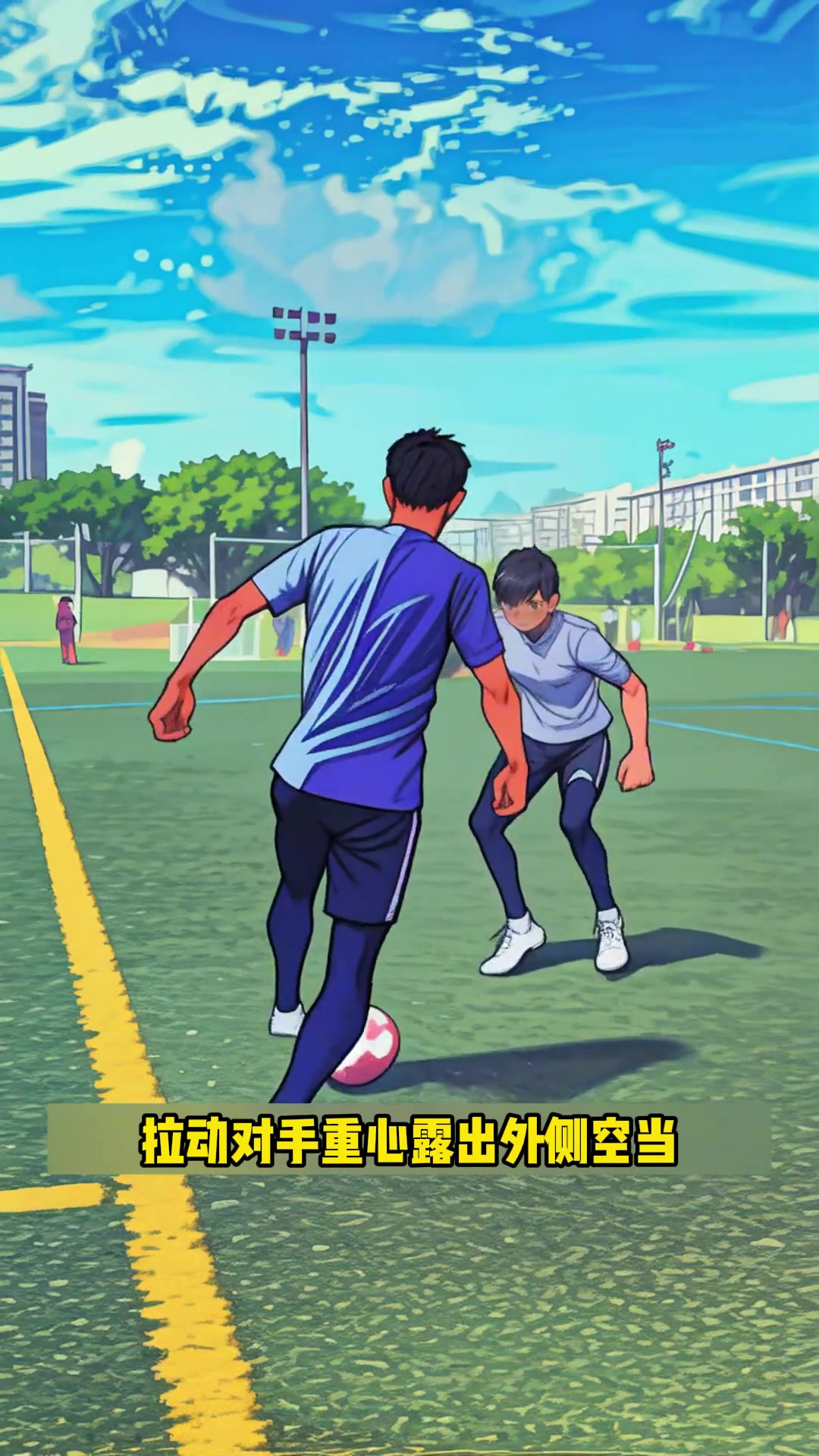 实战技巧!边路突破最常见身体动作