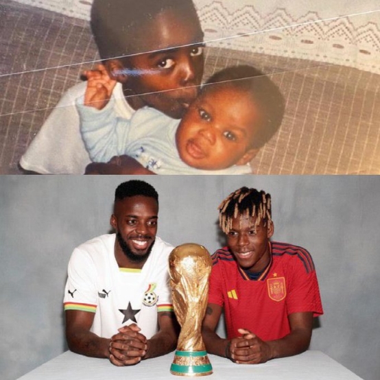 相依为命的亲兄弟，威廉姆斯兄弟代表西班牙、加纳踢世界杯