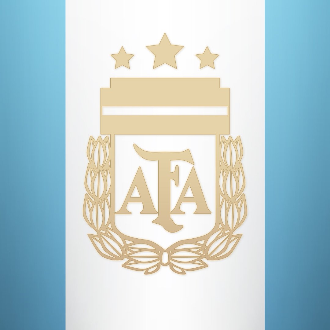 ⭐第三颗星安排！阿根廷队史三座世界杯，官推为队徽添上第三颗星