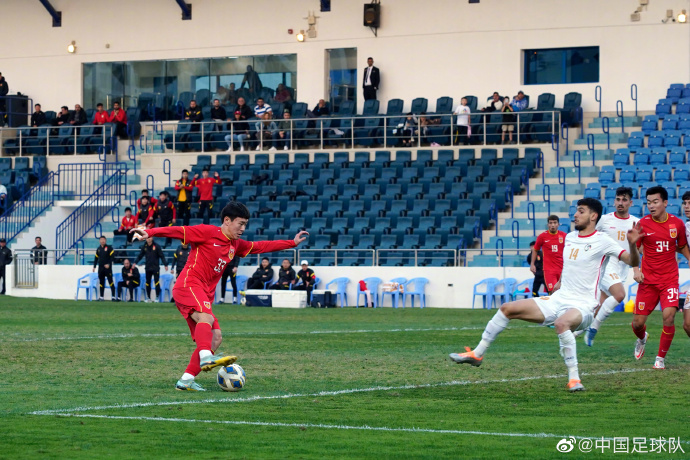 U20国足1-2叙利亚，拜合拉木头球破门，5场友谊赛1胜2平2负