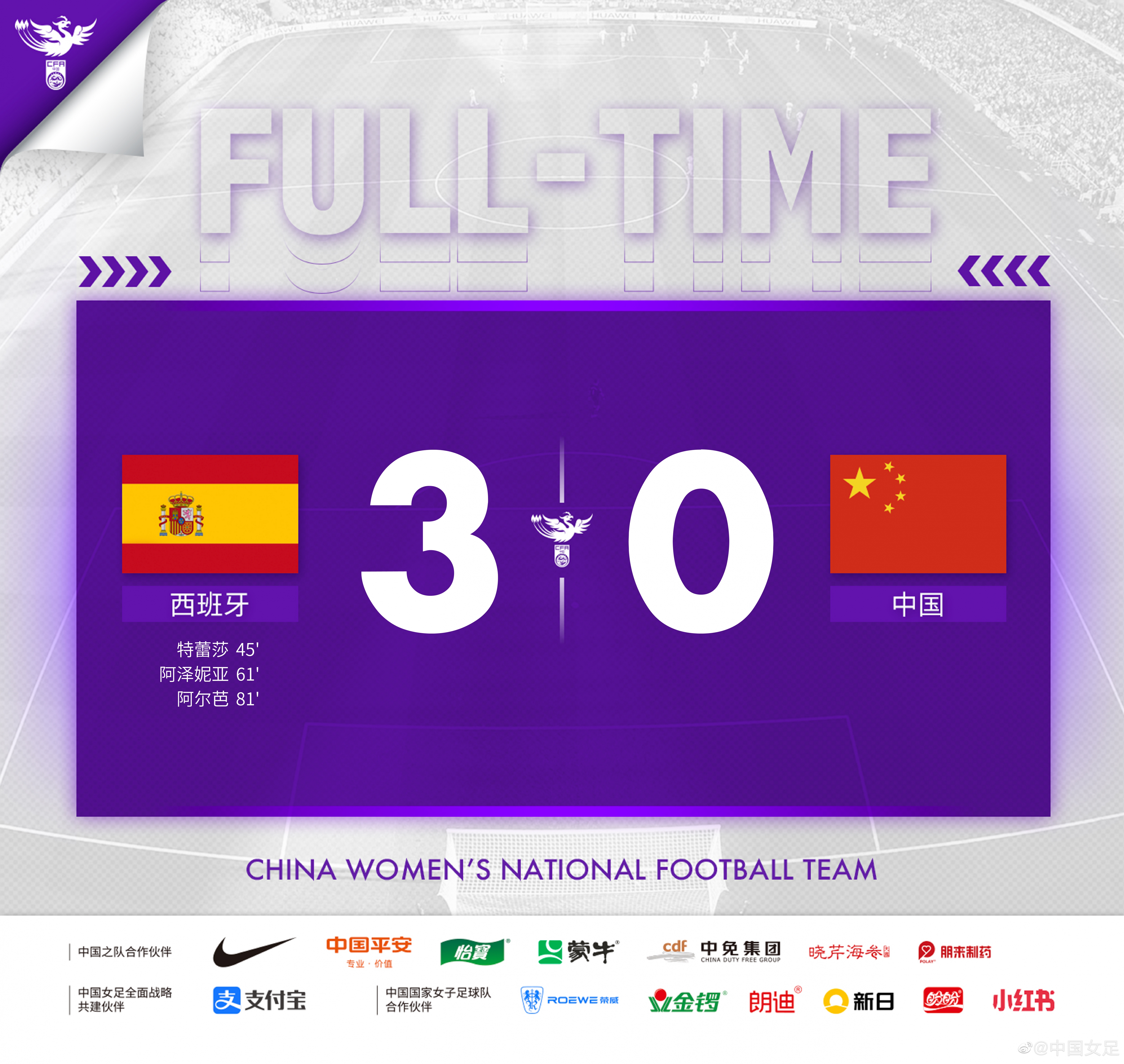 西班牙女足主帅：中国女足有组织性且团结坚韧，她们充满战斗力