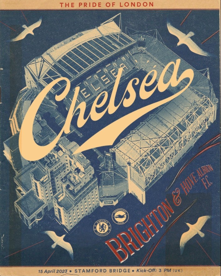 切尔西对阵布莱顿赛前海报：伦敦的骄傲