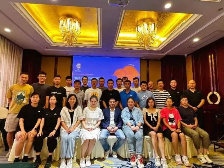 中国篮协技术官员学习平台测试亚运会篮球技术统计员培训班结束