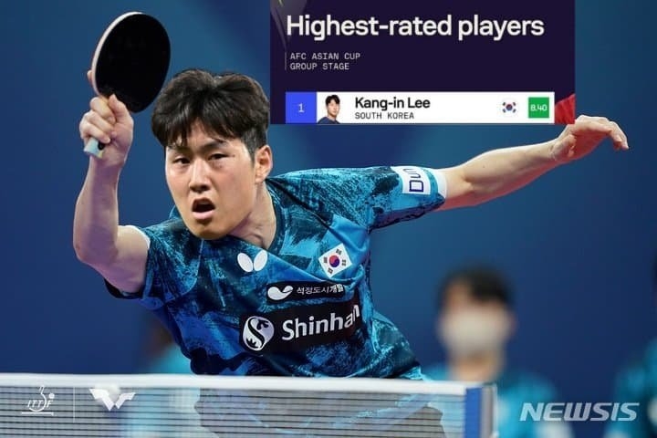 “韩国乒乓球运动员”李刚仁