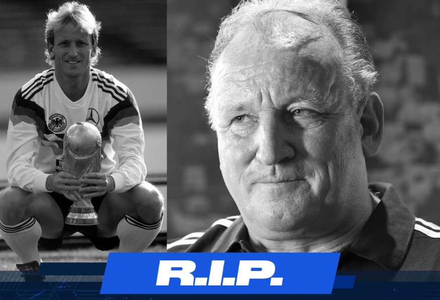 R.I.P.德国传奇球星布雷默因心脏骤停去世，享年63岁