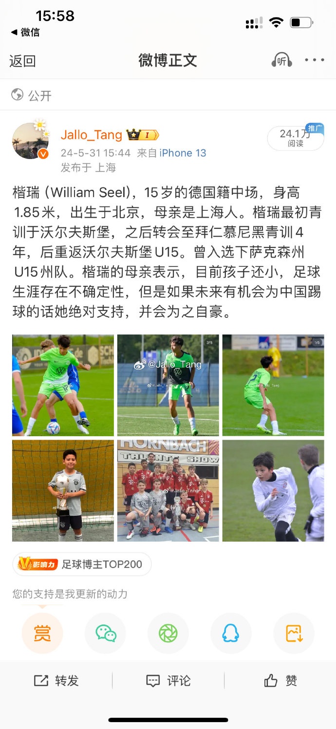 归化专家：目前全球活跃在各级联赛U10队伍以上华裔球员近200位