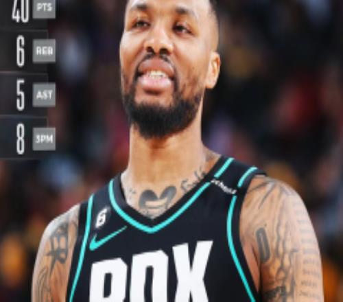 NBA最新赛况开拓者127-115湖人 利拉德40分6篮板5助攻