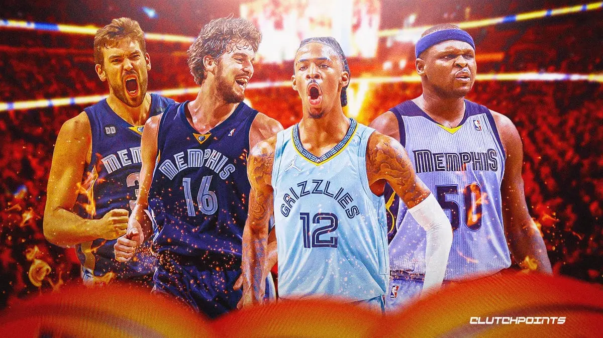 Grizzlies, greatest teams, best teams, history, rankings, Pau Gasol, Marc Gasol, Zach Randolph, Ja Morant